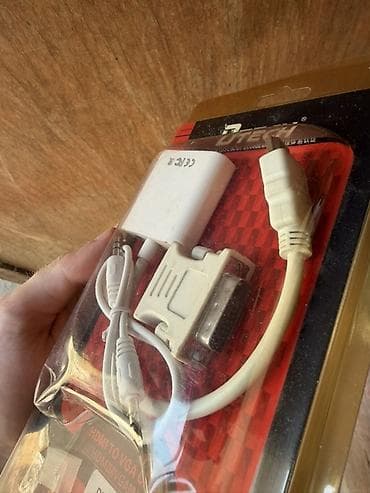 Техника и электроника: Переходник DTECH HDMI to VGA + аудио, модель DT-6404 Каждый — 4