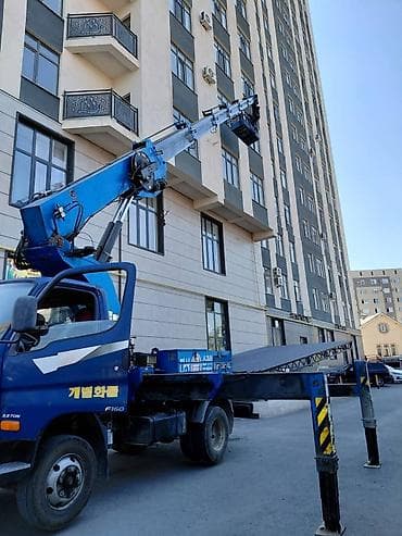 Услуги грузового автоподъёмника (манипулятор/автовышка) для работ на