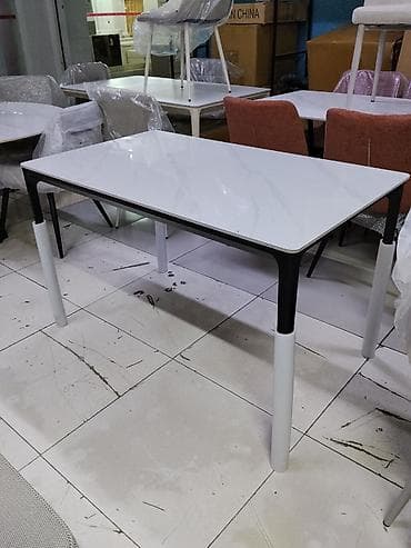 office table: Кухонный стол, Новый, Прямоугольный, Нераскладной, В рассрочку — 1
