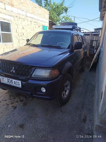 man tgx: Mitsubishi Pajero Sport: 2002 г., 3 л, Автомат, Газ, Внедорожник — 1