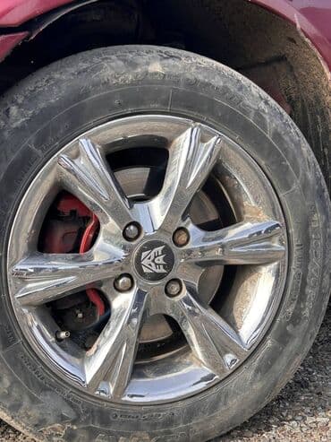 титан жиски: Диски R 14 Комплект, отверстий - 4, Б/у — 3