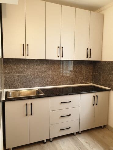 ламинированные столешницы для кухни цена: Ашкана гарнитуру, Жаңы, түсү - Ак, ДСП, Акысыз жеткирүү — 10