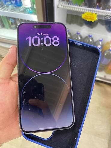 pixel 6 pro: IPhone 14 Pro Max, Б/у, 1 ТБ, Deep Purple, Чехол, 80 % — 2