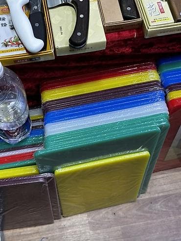 Кафелер, ресторандар үчүн: Профессиональные разделочные доски из плотного пищевого пластика — 1