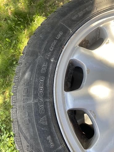 215 75 16 сешка: Колеса в сборе 215 / 60 / R 16, Всесезонная, Б/у, Комплект, Легковые, Литые, отверстий - 5 — 3