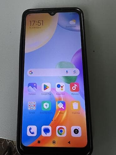 Redmi, Redmi 10C, Б/у, 128 ГБ, цвет - Черный, 2 SIM