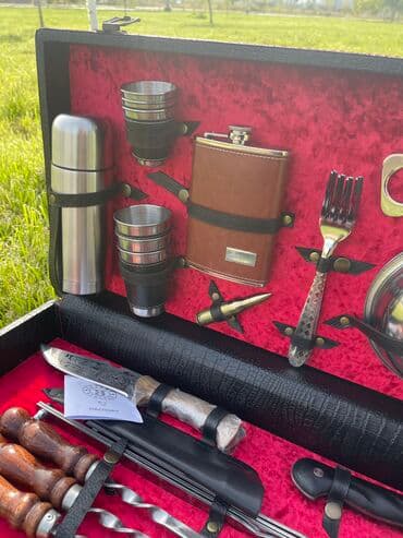 3 очок: Суперский набор 45 предметов!все на 6 персон Нож Кизлярский с — 3