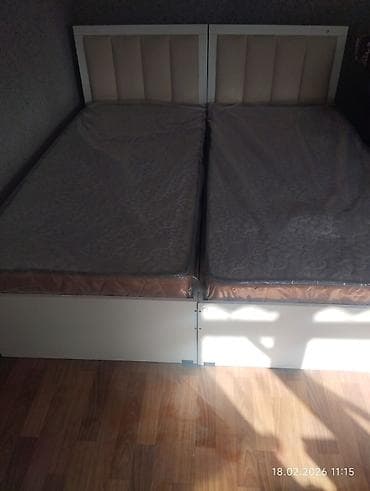 Диваны: Двуспальная кровать, С матрасом, длина - 200 см — 3