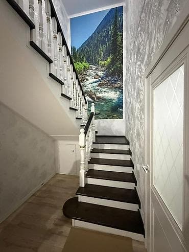 ключ 17: Деревянная лестница Для дома, Бесплатный замер, Форма лестницы: Г-образная, Стиль: Классический — 1