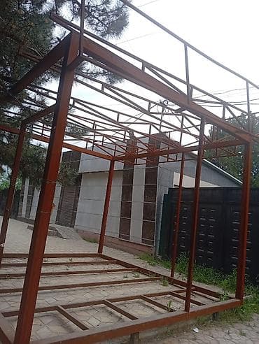 Металл фермалар: Металл фермасы, Формасы: Башка форма, Узундугу: 10 м, Жаңы, Коррозияга каршы дарылоо — 5