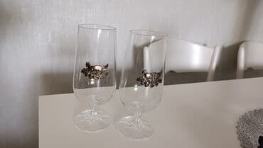 колыбель бу: Продаю,фужеры,стаканы,рюмки, производство Чехия,все по 6шт,вазы под — 5