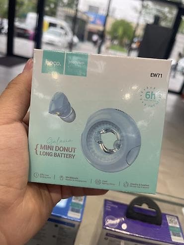 borofone be63: HOCO EW71 Galaxia Mini Donut — беспроводные TWS-наушники Основные — 1