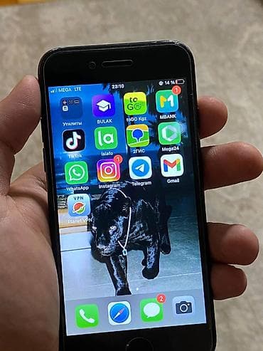 айфон 7новый: IPhone 7, Б/у, 32 ГБ, Черный, 100 % — 3