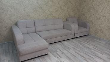 Комплект мягкой мебели, цвет - Бежевый