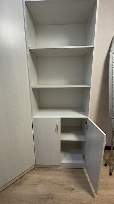 камень резка: Угловой шкаф со стеллажом — 4