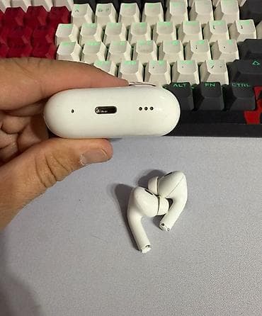 Наушники: AirPods Pro 2 беспроводные наушники-вкладыши с кейсом зарядки — 4