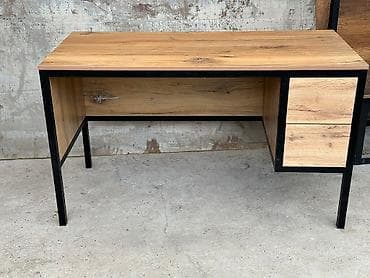 Письменный стол в стиле лофт
Размеры : 130х60х75
