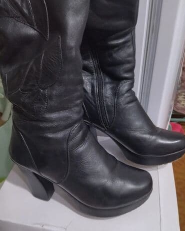 белорусская обувь для проблемных ног бишкек: Сапоги, 38, Balenciaga, Новый, цвет - Черный, Самовывоз, Платная доставка — 5