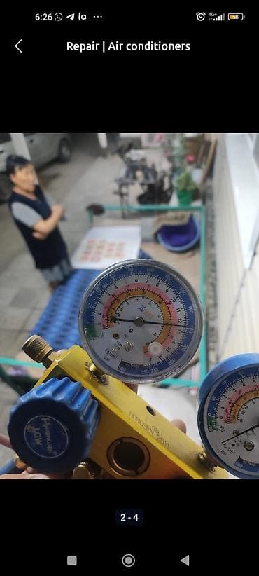 обогреватель кондиционер: Заправка фриона чистка полная профилактика димантаж монтаж пайка труб — 3