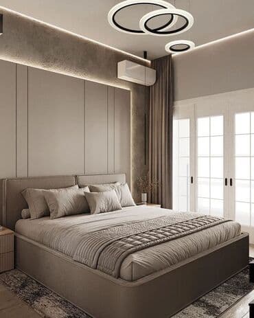 посуточная аренда квартир аламедин 1: 1 бөлмө, Душ кабинасы, Жаздык, жууркан-төшөк каптары, Кондиционер — 1