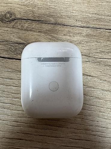 airpod max: Беспроводные вкладыши наушники, Apple, Airpods 2, Б/у — 2