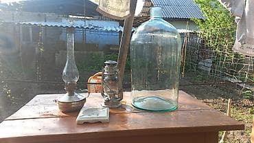 Пепельница (мрамор) - 150 сом. керасиновые лампы- по 500 сом