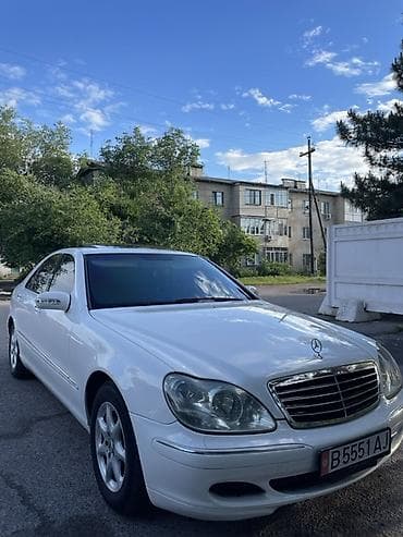 Mercedes-Benz S-Class: 2003 г., 3.7 л, Автомат, Бензин, Седан
