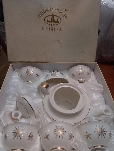 Дом и сад: Фарфоровый чайный набор LILI PORCELAIN INDUSTRY ORIGINAL в подарочной — 4