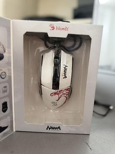 Техника и электроника: Игровая мышь Bloody L65 Max Naraka Edition (проводная) - Легкая — 2