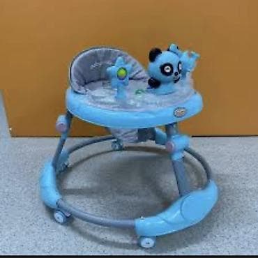 ходунки chicco space: Детские ходунки голубого цвета с игровой панелью. Пользовались мало — 1