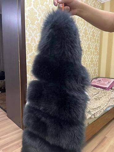tech fleese: Шуба, Лиса, Короткая модель, L — 5