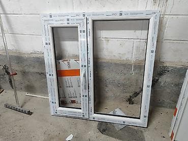 ПВХ-окно из профиля SMART PRO. Новый,высота 102см,ширина 99. с