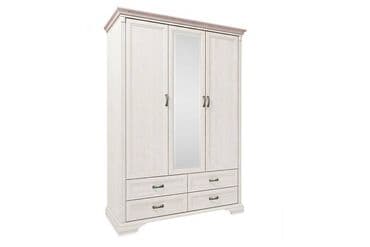 шыфонеры: Шкаф для одежды 3Д (Monako 3D4S), коллекции Монако, Сосна Винтаж — 5