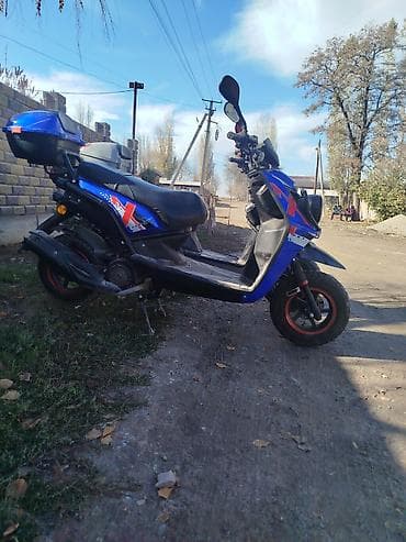 авто скутер: Скутер/мопед 50–150 см³ (бензиновый) - Комплектация: передний и — 10