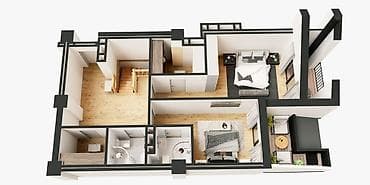 квартииу: 4 комнаты, 140 м², Элитка, 8 этаж, ПСО (под самоотделку) — 2