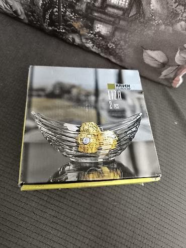 dinner table: Набор стеклянных салатников/розеток 1) YI HENG, Exquisite Article — 3