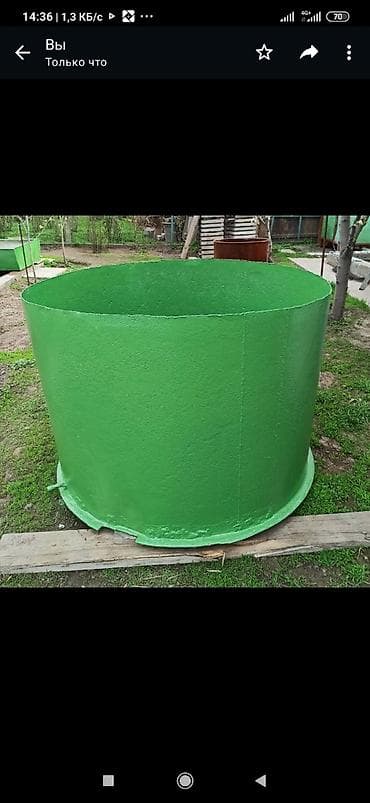 бак алма: Бак, Металл, 1300 л, Самовывоз — 1