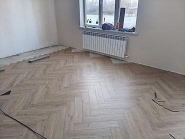 Очок: Пол төшөө, Пол плинтустарын монтаждоо, Полду стяжкалоо | Ковролин, Ламинат, Паркет 6 жылдан ашык тажрыйба — 7