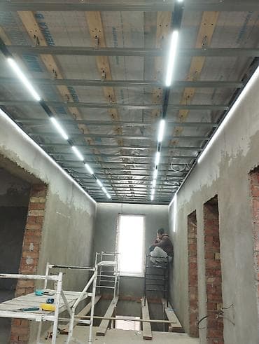 Монтаж потолков Больше 6 лет опыта