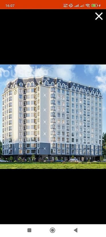 kanat group: 1 комната, 56 м², Элитка, 11 этаж, Готовая ПСО (под самоотделку) — 1