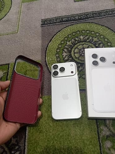 can bus: IPhone 17 Pro, Б/у, 256 ГБ, Белый, Защитное стекло, Чехол, Кабель, 100 % — 4