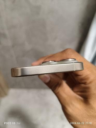 IPhone 16 Pro, Б/у, 256 ГБ, Natural Titanium, Кабель, 92 % — 5