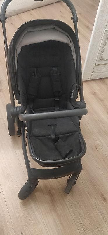 anex eli: Коляска, Anex, цвет - Черный, Б/у — 3