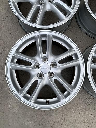 Литые Диски R 16 Subaru, Комплект, отверстий - 5, Б/у — 6