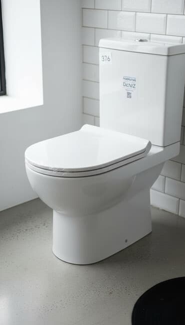 устанавливаем унитазы: Унитаз Напольный, Материал: Фаянс — 1