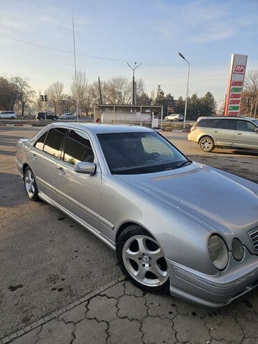 авто рассрочка бишкек без первоначального взноса: Mercedes-Benz E-Class: 2000 г., 4.3 л, Автомат, Бензиновая, Седан — 1