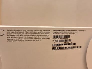 айпод нано цена: Продаю НОВЫЕ Apple watch series 9 45mm midnight aluminum. ❌Обмена — 5