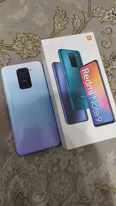 microsoft office: Redmi, Redmi Note 9, Б/у, 64 ГБ, цвет - Голубой, 2 SIM — 4