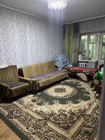 отель чолпон ата: 2 бөлмө, 46 м², Хрущевка, 2 кабат, Косметикалык ремонт — 2