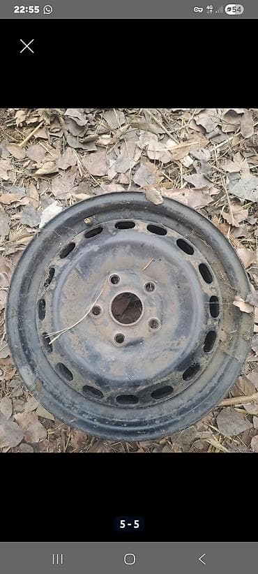 камеры для шин: Железные Диски R 15 Комплект, отверстий - 4 — 1